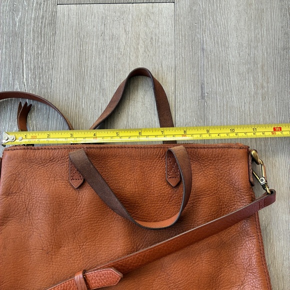 Madewell Leather crossbody bag Minimalist preppy purse - Picture 3 of 10